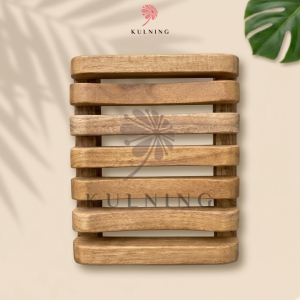 Tray Sabun Kayu Jati Kulning Beauty
