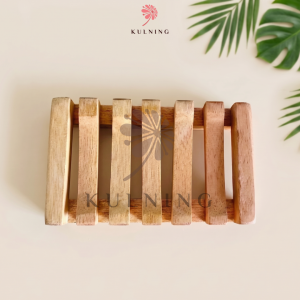 Tray Sabun Kayu Mahoni Bilah Kulning Beauty